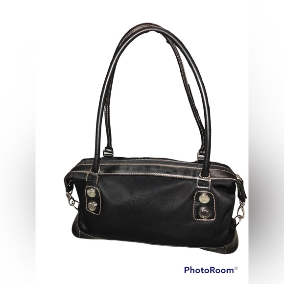 Etienne Aigner Classic Black Leather  Bag - Picture 2 of 13